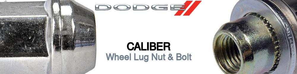 Dodge Caliber Wheel Lug Nut & Bolt