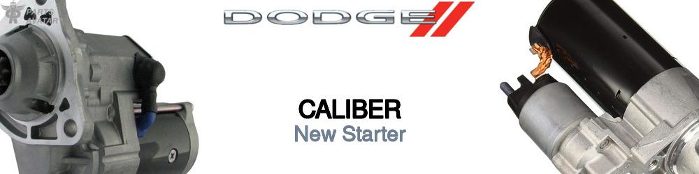 Discover Dodge Caliber Starter Motors For Your Vehicle