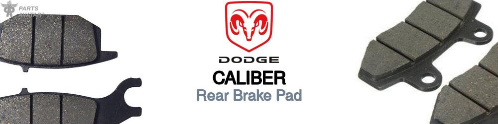 Discover Dodge Caliber Rear Brake Pads For Your Vehicle