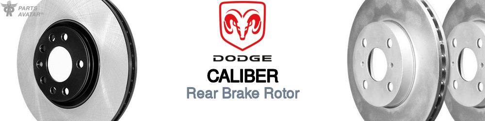 Discover Dodge Caliber Rear Brake Rotors For Your Vehicle
