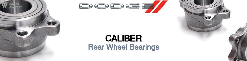 Discover Dodge Caliber Rear Wheel Bearings For Your Vehicle