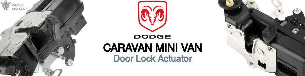 Dodge Caravan Mini Van Door Lock Actuator