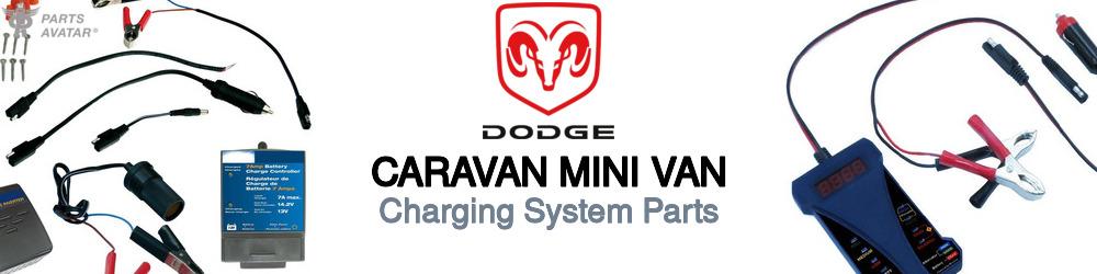 Discover Dodge Caravan mini van Charging System Parts For Your Vehicle