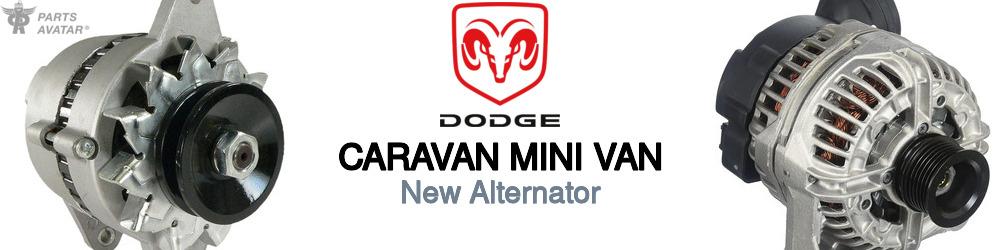Discover Dodge Caravan mini van New Alternator For Your Vehicle