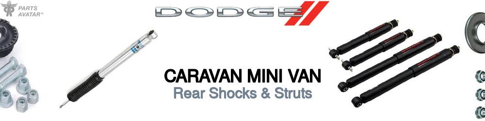 Discover Dodge Caravan mini van Strut Assemblies For Your Vehicle