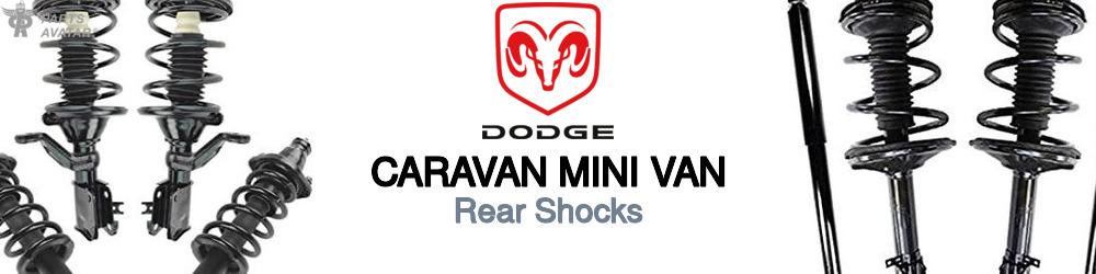 Discover Dodge Caravan mini van Rear Shocks For Your Vehicle