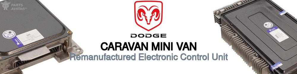 Discover Dodge Caravan mini van Ignition Electronics For Your Vehicle