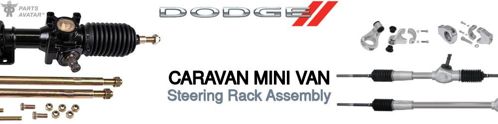 Dodge Caravan Mini Van Steering Rack Assembly