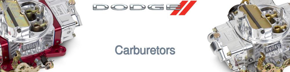 Discover Dodge Carburetors For Your Vehicle