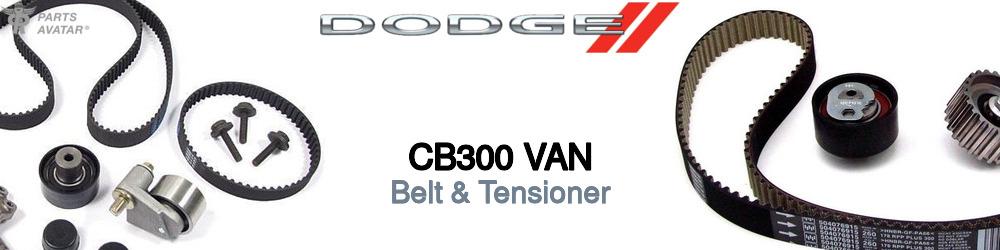 Discover Dodge Cb300 van Drive Belts For Your Vehicle