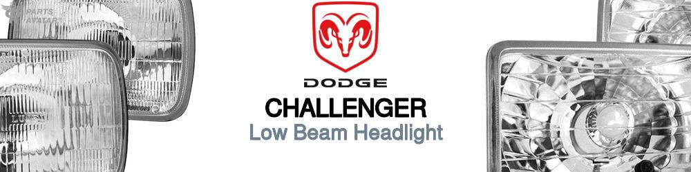 Discover Dodge Challenger Low Beam Bulbs For Your Vehicle