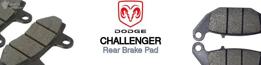 Discover Dodge Challenger Rear Brake Pads For Your Vehicle