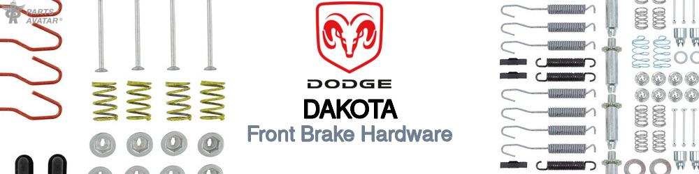Dodge Dakota Front Brake Hardware