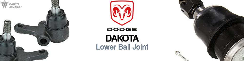 Discover Dodge Dakota Lower Ball Joint For Your Vehicle