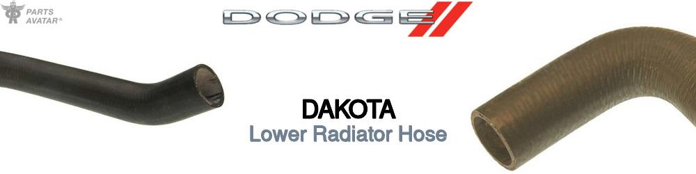 Discover Dodge Dakota Lower Radiator Hoses For Your Vehicle
