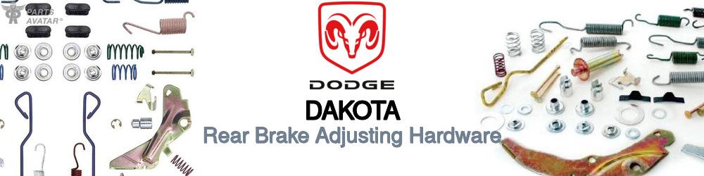 Dodge Dakota Rear Brake Adjusting Hardware