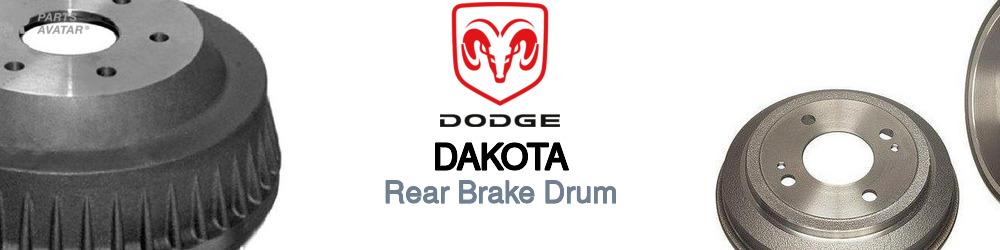 Discover Dodge Dakota Rear Brake Drum For Your Vehicle