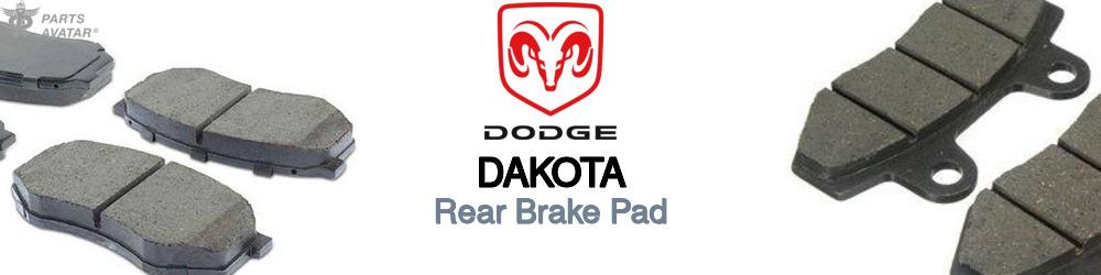 Discover Dodge Dakota Rear Brake Pads For Your Vehicle