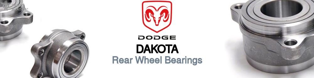 Discover Dodge Dakota Rear Wheel Bearings For Your Vehicle