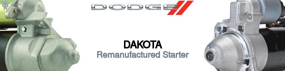 Discover Dodge Dakota Starter Motors For Your Vehicle