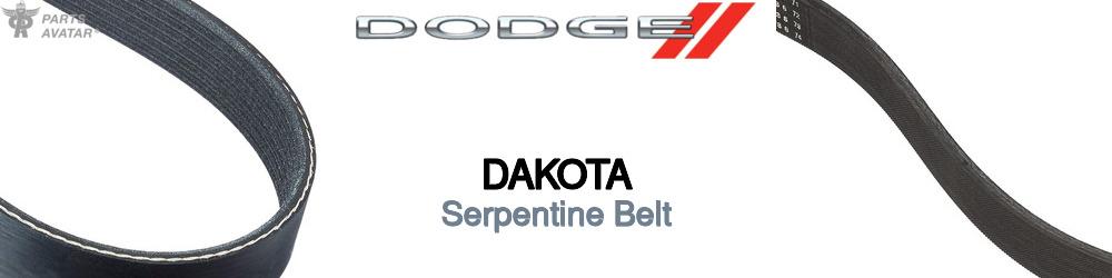 Discover Dodge Dakota Serpentine Belts For Your Vehicle