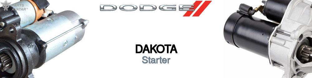 Discover Dodge Dakota Starters For Your Vehicle