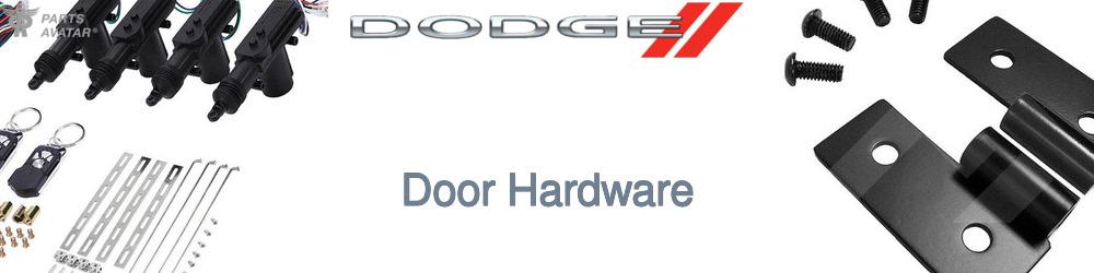 Discover Dodge Car Door Handles For Your Vehicle