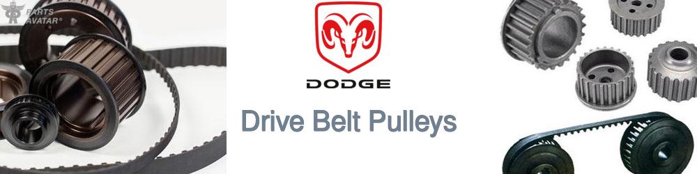 Discover Dodge Drive Belt Pulleys For Your Vehicle