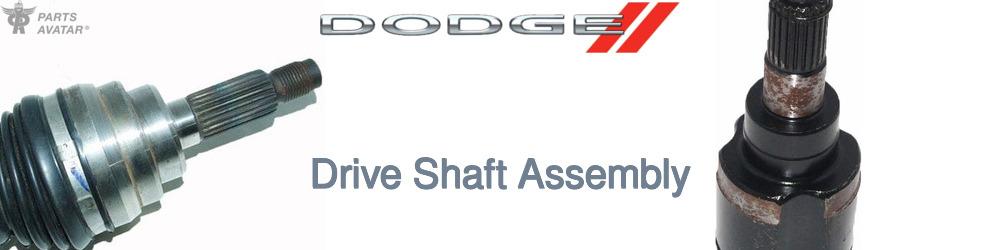 Discover Dodge Driveshafts For Your Vehicle