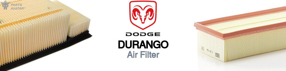 Discover Dodge Durango Engine Air Filters For Your Vehicle