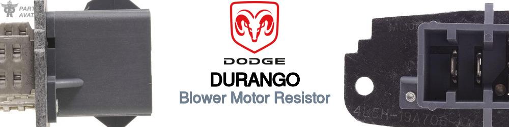 Discover Dodge Durango Blower Motor Resistors For Your Vehicle