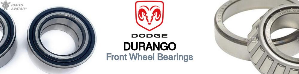 Discover Dodge Durango Front Wheel Bearings For Your Vehicle