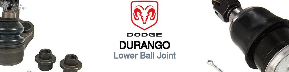 Discover Dodge Durango Lower Ball Joints For Your Vehicle