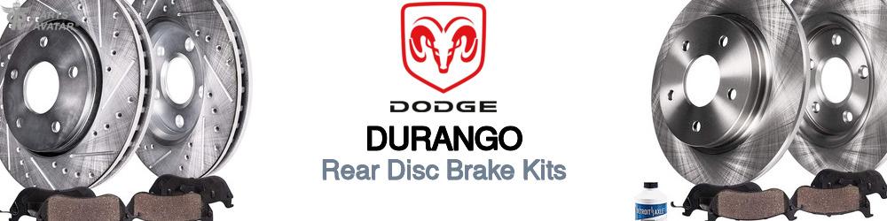 Discover Dodge Durango Rear Brake Rotors and Pads For Your Vehicle