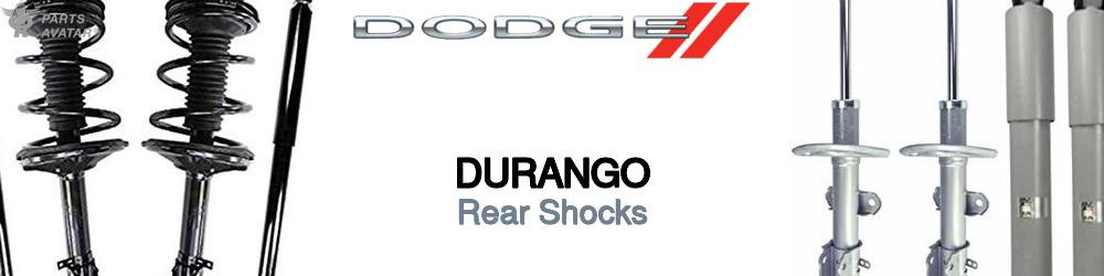 Discover Dodge Durango Rear Shocks For Your Vehicle