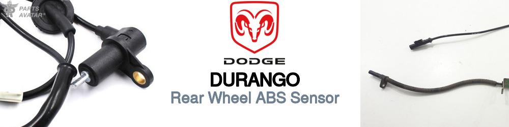 Discover Dodge Durango ABS Sensors For Your Vehicle