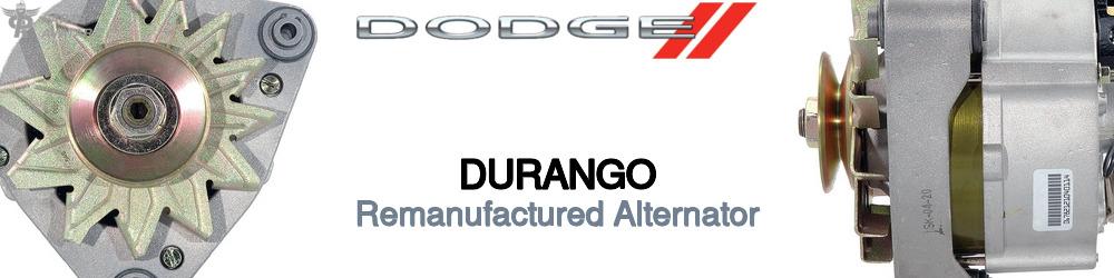 Discover Dodge Durango Remanufactured Alternator For Your Vehicle