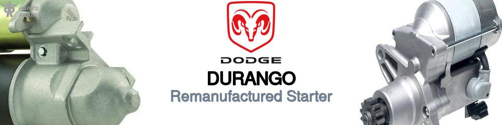 Discover Dodge Durango Starter Motors For Your Vehicle