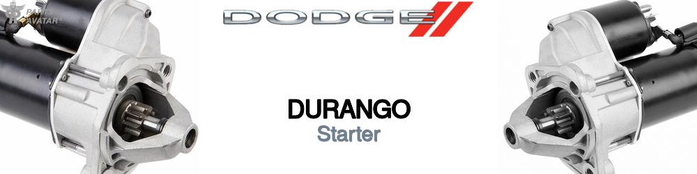 Discover Dodge Durango Starters For Your Vehicle