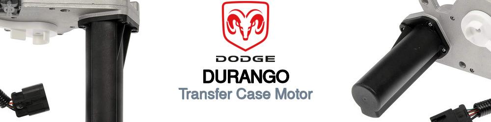 Discover Dodge Durango Transfer Case Motors For Your Vehicle