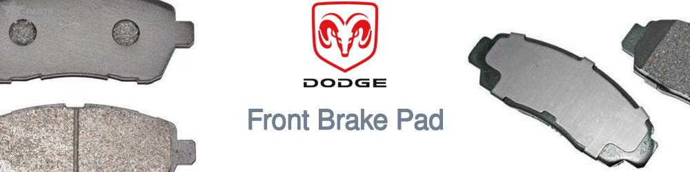 Discover Dodge Front Brake Pads For Your Vehicle