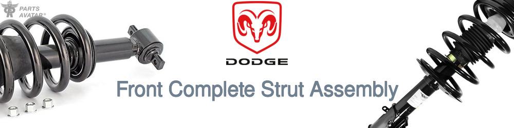 Discover Dodge Front Strut Assemblies For Your Vehicle