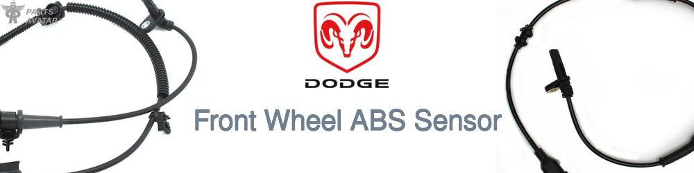 Discover Dodge ABS Sensors For Your Vehicle