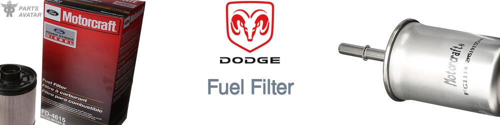 Discover Dodge Fuel Filters For Your Vehicle