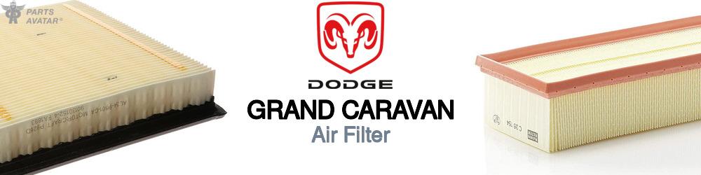 Discover Dodge Grand caravan Engine Air Filters For Your Vehicle