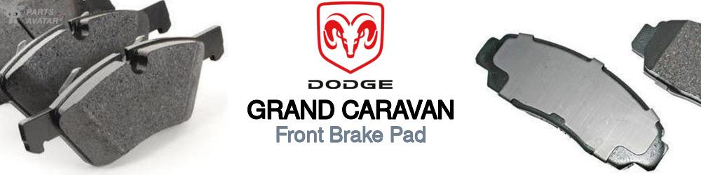 Discover Dodge Grand caravan Front Brake Pads For Your Vehicle