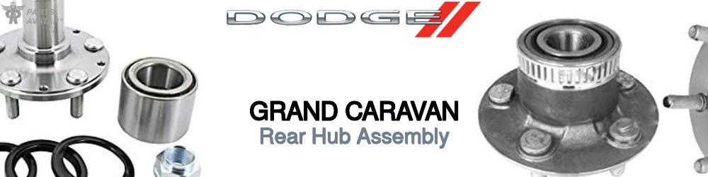 Dodge Grand Caravan Rear Hub Assembly