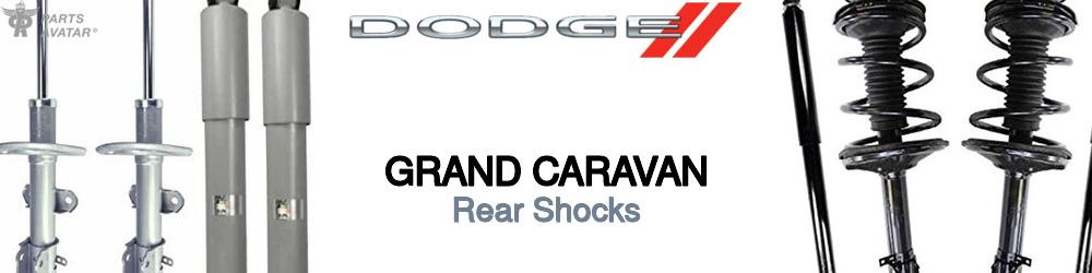 Discover Dodge Grand caravan Rear Shocks For Your Vehicle