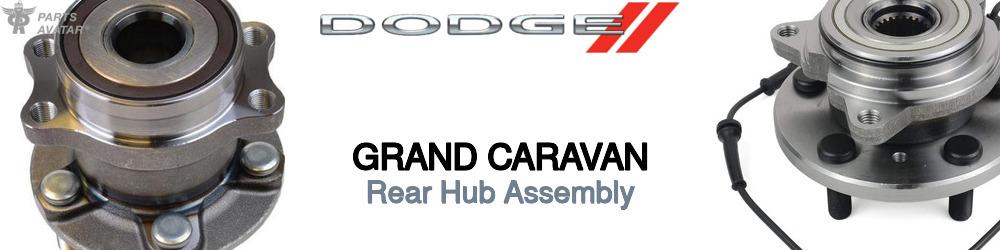 Dodge Grand Caravan Rear Hub Assembly