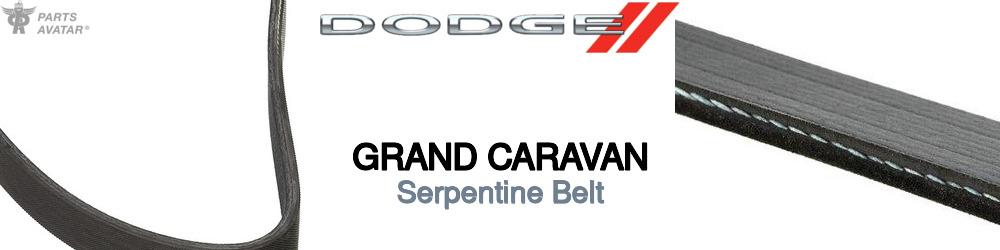 Discover Dodge Grand caravan Serpentine Belts For Your Vehicle